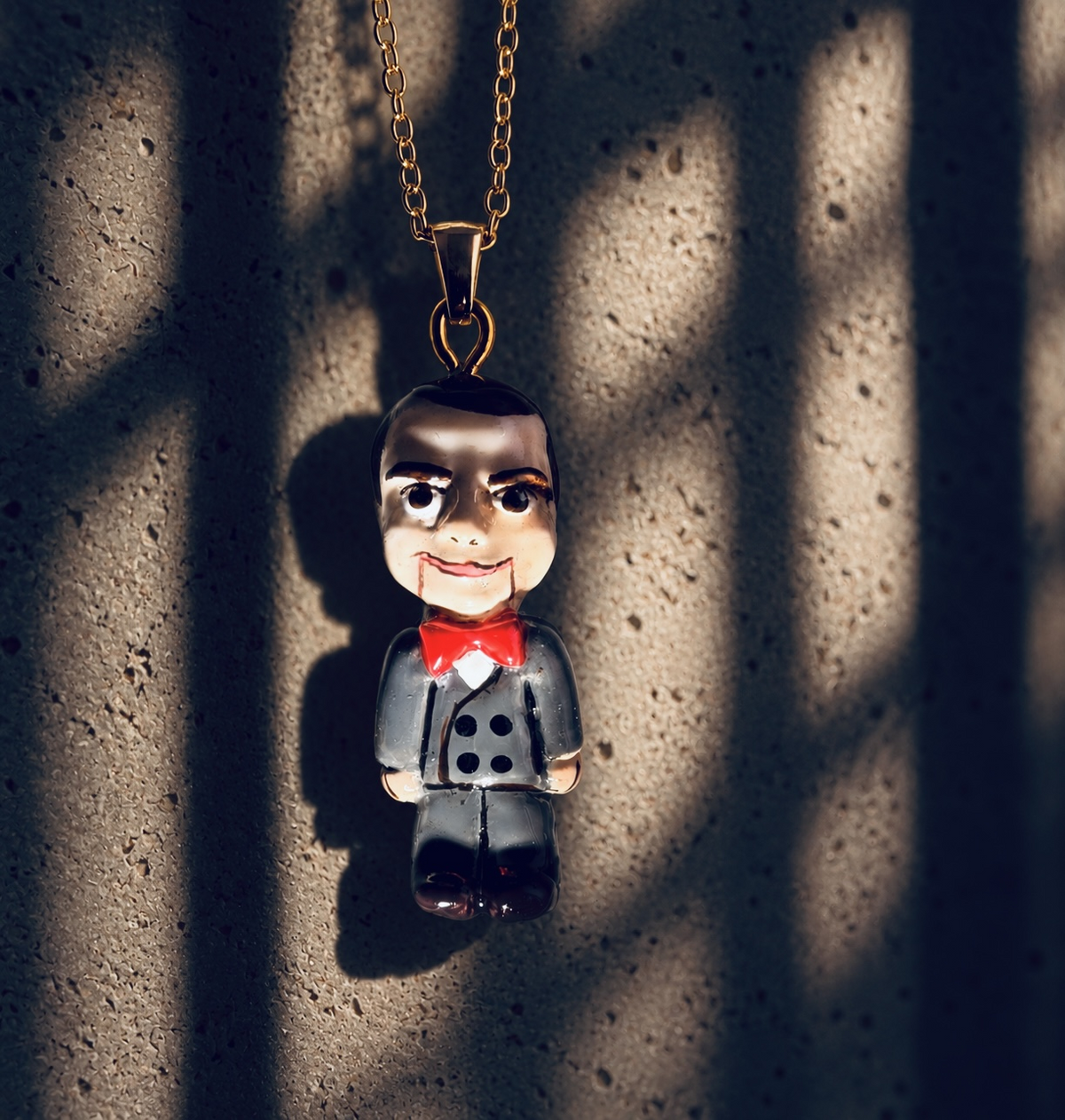 Slappy the Dummy Charm Necklace