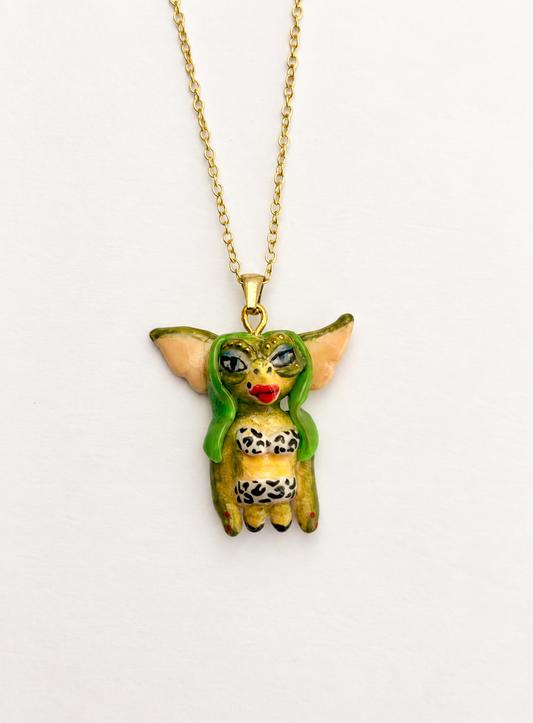 Gremlin Babe Greta Charm Necklace
