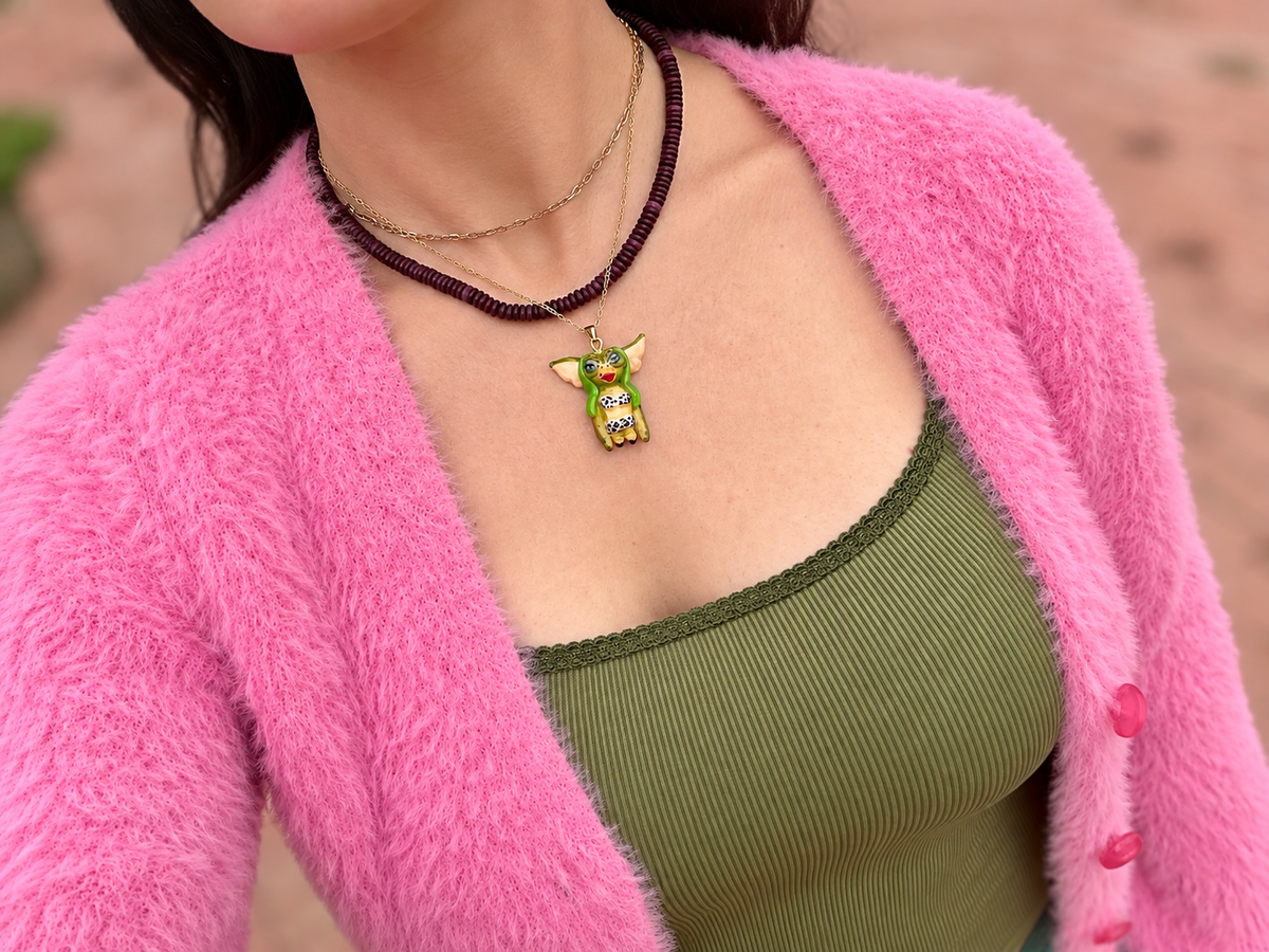 Gremlin Babe Greta Charm Necklace