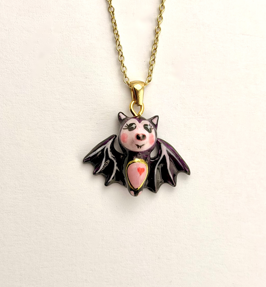 Maddie Darling - Bat Charm Necklace